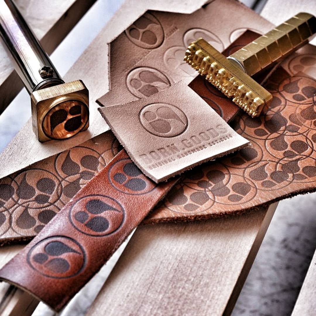 Custom Leather Interchangeable stamp + Full set tools (Brass  Interchangeable stamp) size 1 – 10 Square Centimeters