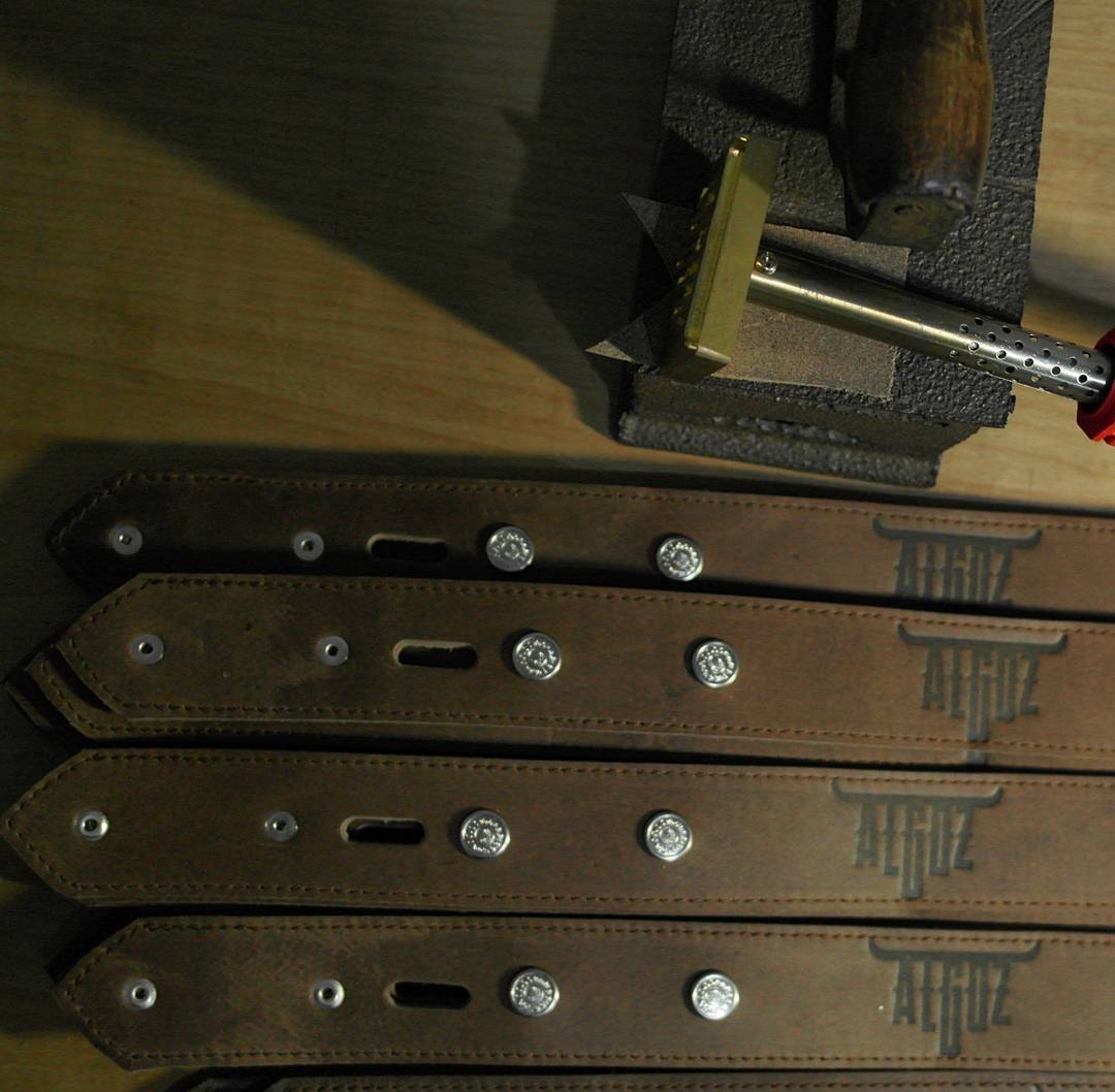 Custom Leather Interchangeable stamp + Full set tools (Brass  Interchangeable stamp) size 1 – 10 Square Centimeters