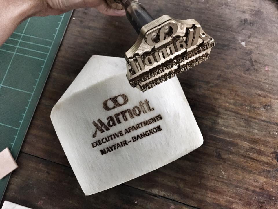 Custom Coconut stamp Electric Branding iron Hexnhit